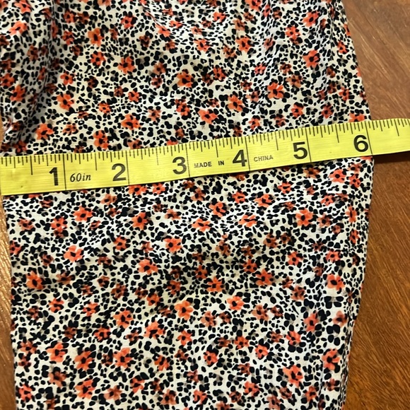 Cynthia Rowley Floral Shirt Blouse Small - Picture 10 of 10